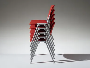 NEW MODULAMM - Stackable fabric chair - Chair by LAMM