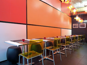 GALLERY WALL - Technical porcelain wall tiles - Wall tile-stone-brick by land porcelanico