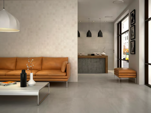 MATTER SLIM - Technical porcelain wall tiles with stone effect - Wall tile-stone-brick by land porcelanico
