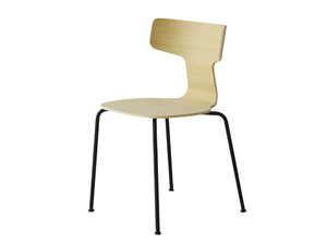 FEDRA - Stackable multi-layer wood chair - Chair by Lapalma