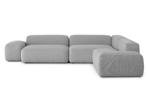 PLUS - Corner modular fabric sofa with removable cover - Sofa by Lapalma