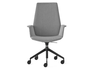 UNO - Fabric office chair with 5-Spoke base - Office Chair by Lapalma