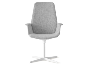 UNO - Fabric office chair with armrests with 4-Spoke base - Office Chair by Lapalma