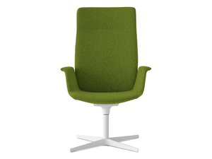 UNO - Swivel fabric office chair with 4-Spoke base - Office Chair by Lapalma