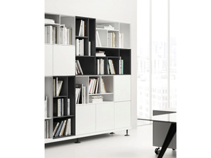 ENOSI EVO - Modular office shelving - Cabinet by Las Mobili