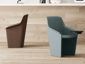 JERA - Fabric training chair with armrests - Chair by Las Mobili
