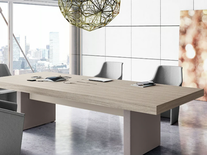 JERA - Rectangular meeting table - Table by Las Mobili