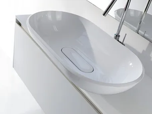 BOOSTER - Countertop oval washbasin - Washbasin by LASA IDEA