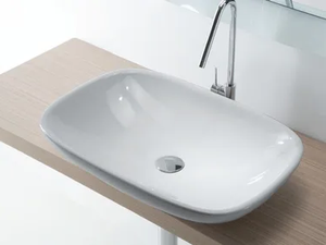 CLEAR 02 - Countertop ceramic washbasin - Washbasin by LASA IDEA