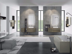 MAKE 11 - Bathroom cabinet / vanity unit - Washbasin cabinet by LASA IDEA