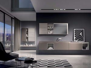 MAKE B 03 - Bathroom cabinet / vanity unit - Washbasin cabinet by LASA IDEA