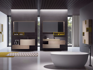 MAKE B 12 - Bathroom cabinet / vanity unit - Washbasin cabinet by LASA IDEA