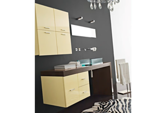 MARIPOSA 26 - Sectional vanity unit with drawers - Washbasin cabinet by LASA IDEA