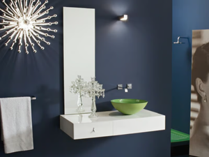 MARIPOSA 30 - Vanity unit with mirror - Washbasin cabinet by LASA IDEA