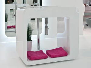 UNOPUNTOZERO - Freestanding washbasin - Washbasin by LASA IDEA