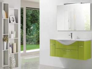 VANITY 08 - Vanity unit with drawers - Washbasin cabinet by LASA IDEA