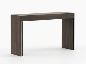 CEUTA - Rectangular wooden console table with drawer - Console by Laskasas
