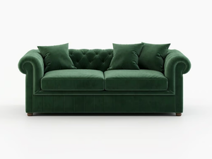 CHESTER - 2 seater tufted fabric sofa - Sofa by Laskasas