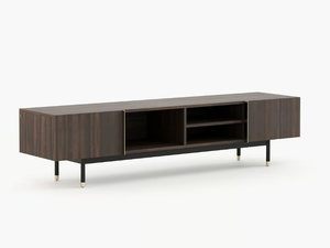 CUBA - Low wooden TV cabinet - Cabinet by Laskasas