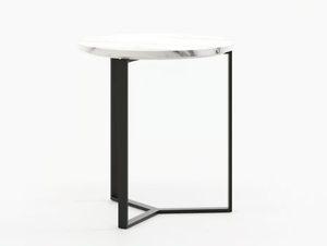 DILI - Round wooden side table - Coffee table by Laskasas