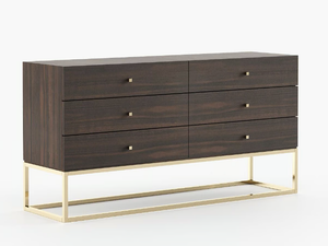 ESTER - Wooden chest of drawers - drawer by Laskasas