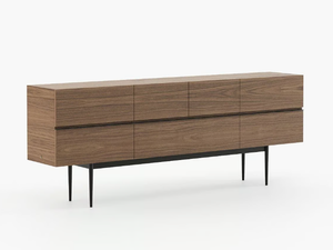 LAGOS - Wooden sideboard with drawers - Cabinet by Laskasas