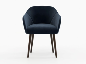 LILI - Velvet chair with armrests - Chair by Laskasas