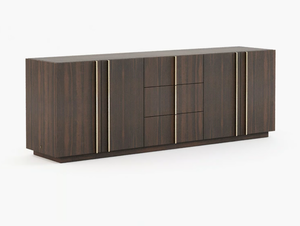 MACAU - Wooden sideboard with drawers - Cabinet by Laskasas