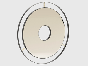 TANNY - Round framed wall-mounted mirror - Accessories by Laskasas