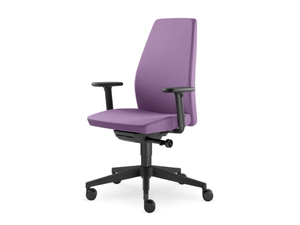ALVA 330-SYA - Swivel office chair with armrests with 5-Spoke base - Office Chair by LD Seating