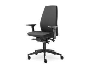 ALVA 330-SYS - Swivel office chair with 5-Spoke base with armrests - Office Chair by LD Seating
