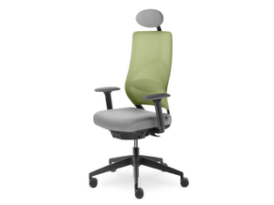 ARCUS 240 BO HO - Swivel office chair with headrest with 5-Spoke base - Office Chair by LD Seating