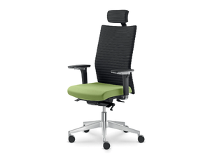 ELEMENT 430-SYS HO - Swivel fabric office chair with 5-Spoke base with headrest - Office Chair by LD Seating