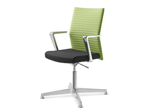 ELEMENT 440-RA F34-N6 - With 4-spoke base chair with armrests - Chair by LD Seating