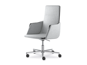 HARMONY 832-RA - Swivel executive chair with armrests with 5-spoke base - Office Chair by LD Seating