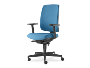 LEAF 500-SYS - Height-adjustable fabric office chair with 5-Spoke base - Chair by LD Seating