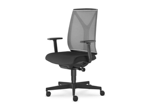 LEAF 503-SYA - Fabric office chair with armrests with 5-Spoke base - Office Chair by LD Seating