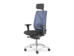 LEAF 503-SYQ HO - Swivel height-adjustable fabric office chair with headrest - Chair by LD Seating