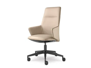 MELODY DESIGN 786-FR F40-N1 - Height-adjustable office chair with armrests with 5-Spoke base - Chair by LD Seating
