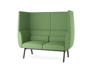 NIDO NI-K2-H-N1 NI-BO - High-back 2 seater fabric sofa - Sofa by LD Seating