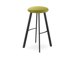 SPOT SP-770-N1 - Upholstered steel stool with footrest - Stool by LD Seating