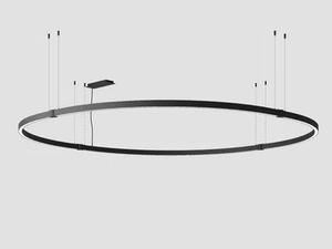 APEX ROUND - LED aluminium pendant lamp - Ceiling lamp by LedsC4