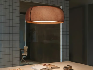 GONG - LED fabric pendant lamp - Ceiling lamp by LedsC4