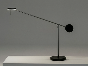 INVISIBLE - LED adjustable steel table lamp - Table lamp by LedsC4