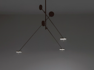 INVISIBLE - LED steel ceiling lamp - Ceiling lamp by LedsC4