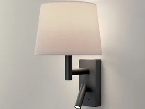 METRICA SHADE READER - Aluminium reading lamp - Floor lamp by LedsC4