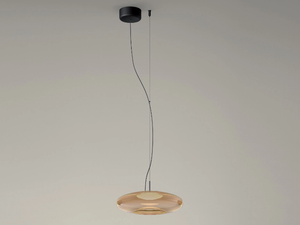PLAT - LED glass pendant lamp - Ceiling lamp by LedsC4
