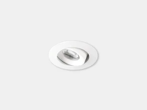 PLAY FLAT AG12 - Recessed LED adjustable aluminium spotlight - Functional light by LedsC4