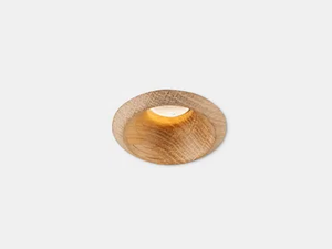 PLAY RAW AG67 - Recessed LED round oak spotlight - Functional light by LedsC4
