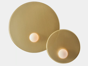 TRIP DOUBLE - Aluminium and steel wall light - Wall lamp by LedsC4